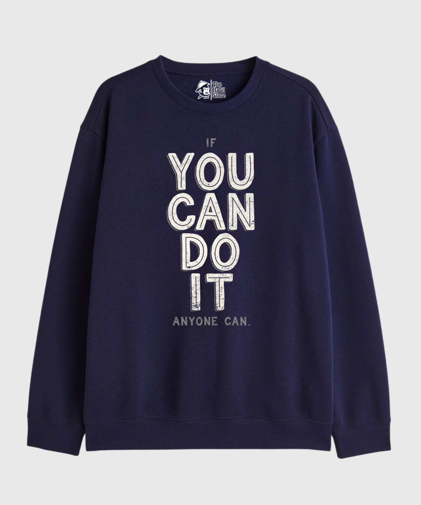 You Can Do It - Cozy Delight: Winter Bliss Unisex Oversized Sweatshirt (400 GSM)