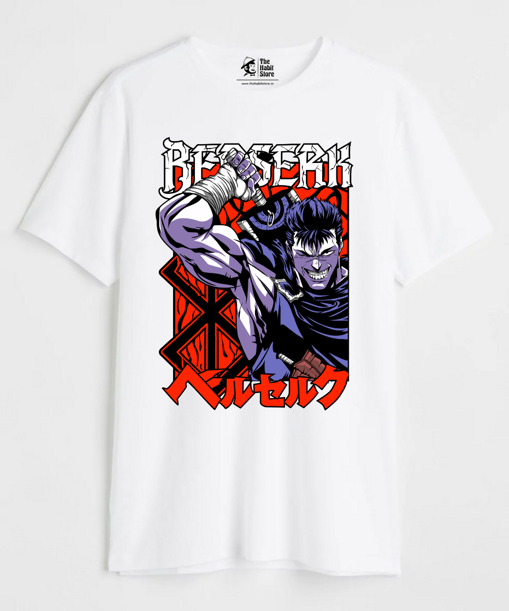 Guts Berserk – Anime Paglu – Unisex Regular Fit T-shirt
