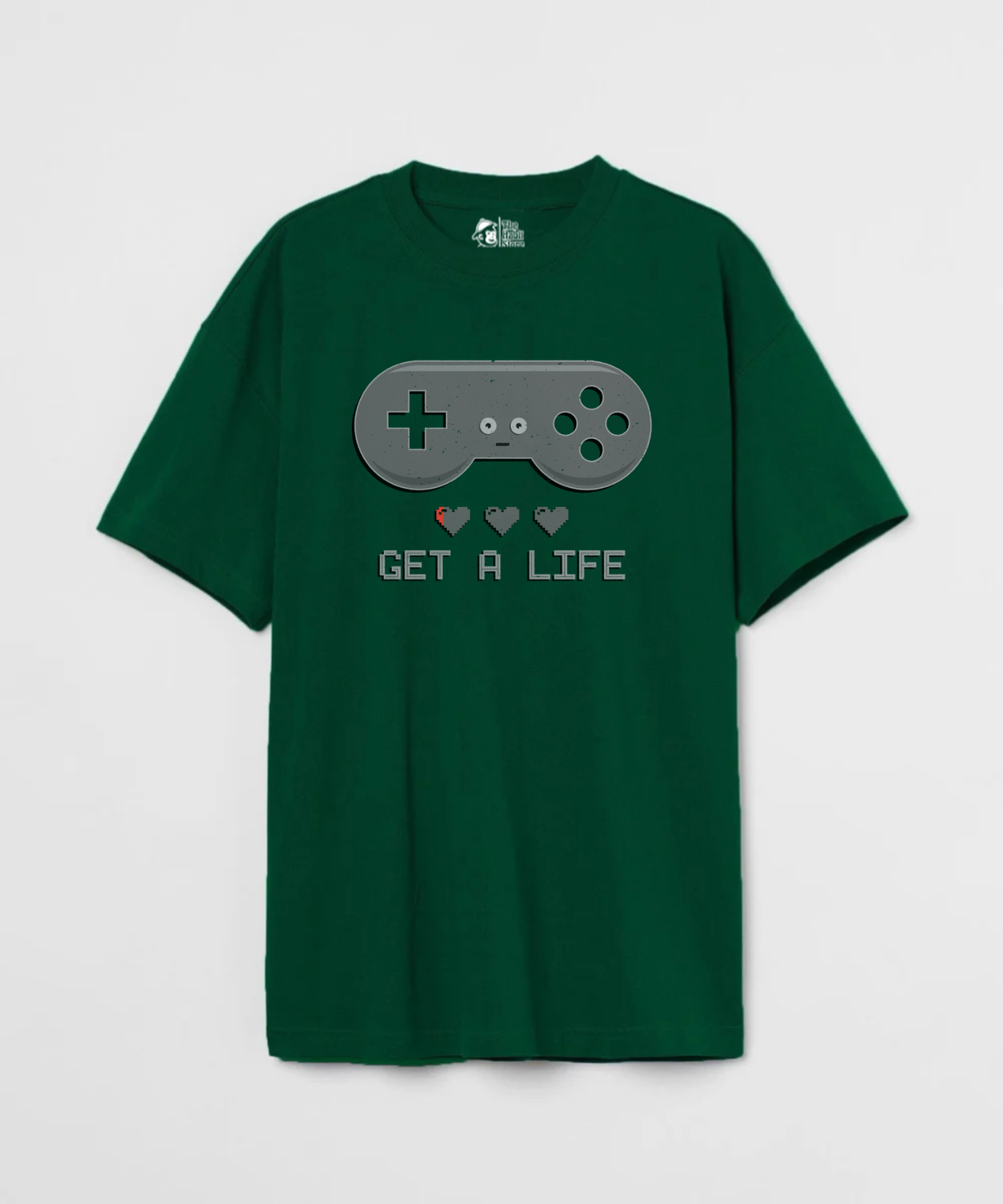 Get A Life 240 GSM Unisex Oversized T-shirt