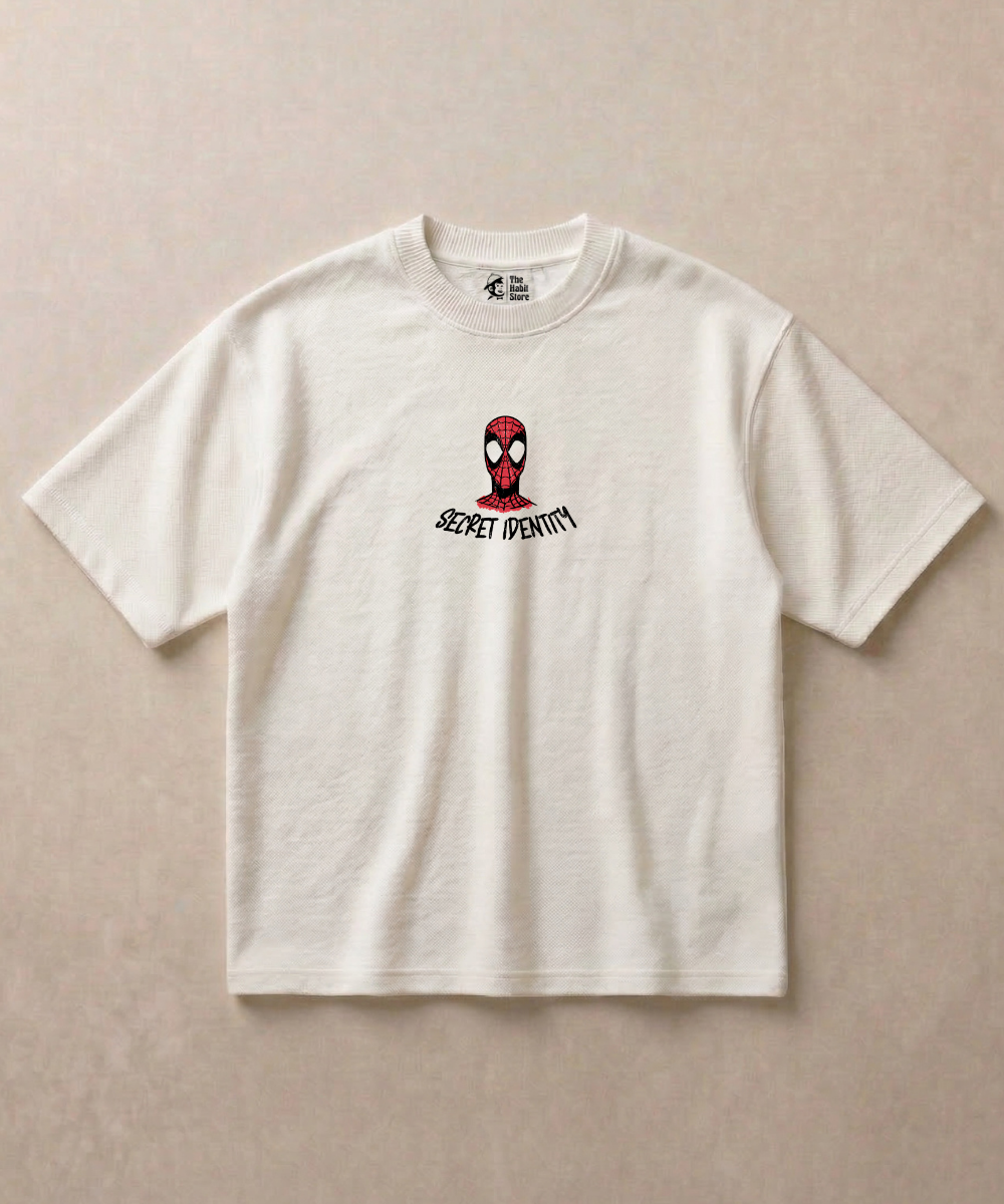 Secret Identity - Premium French Terry Oversized T-shirt