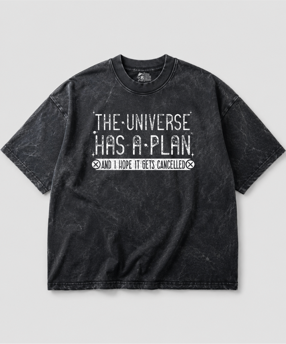 The Big Picture Acid Wash Oversized T-shirt | 240 GSM