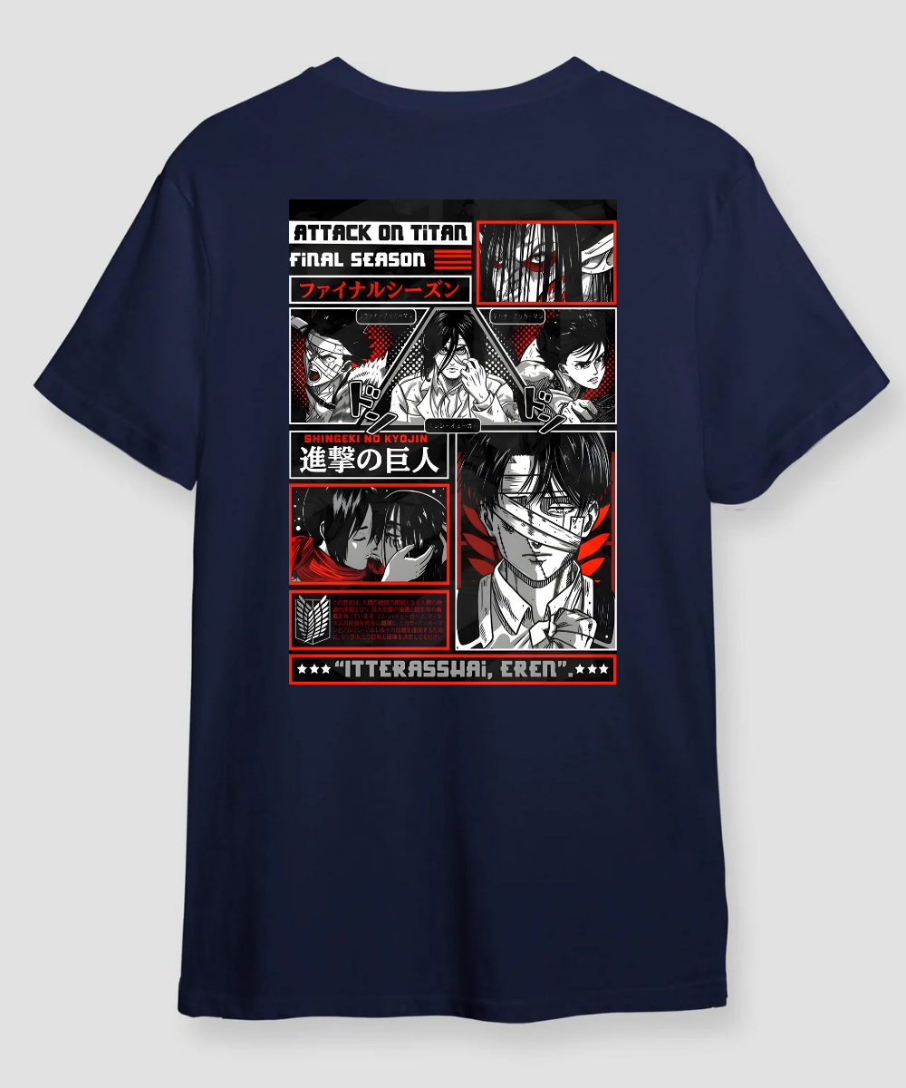 Attack on Titan Final Season – Anime Paglu – Unisex Regular Fit T-shirt