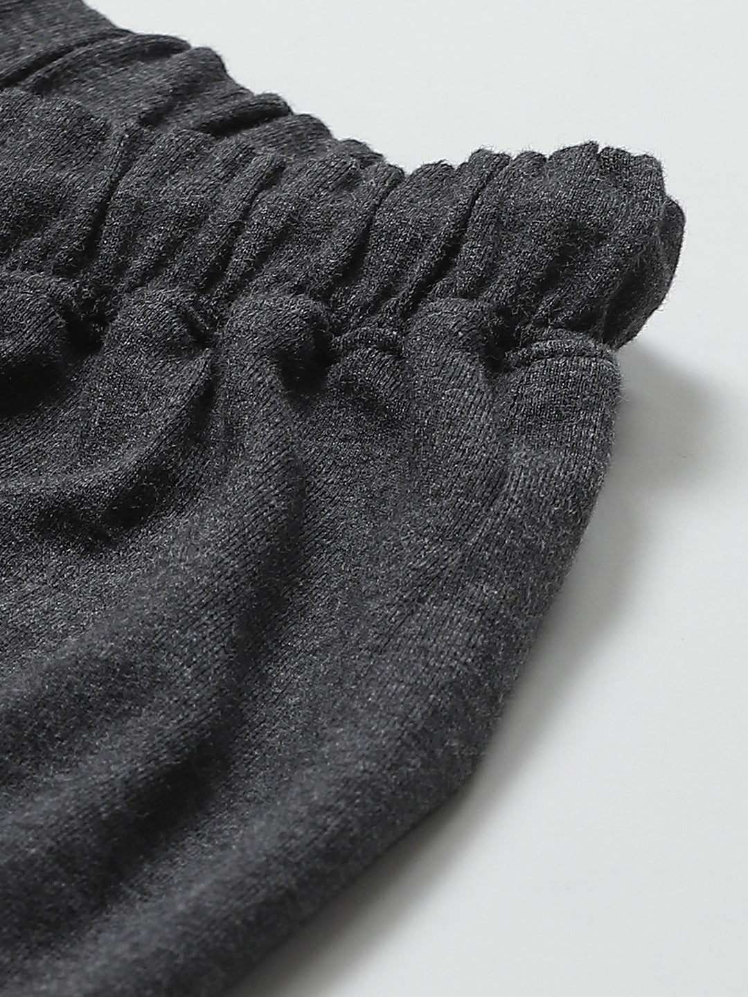 Women Solid Dark Grey Regular Shorts