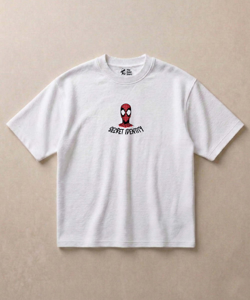 Secret Identity - Premium French Terry Oversized T-shirt