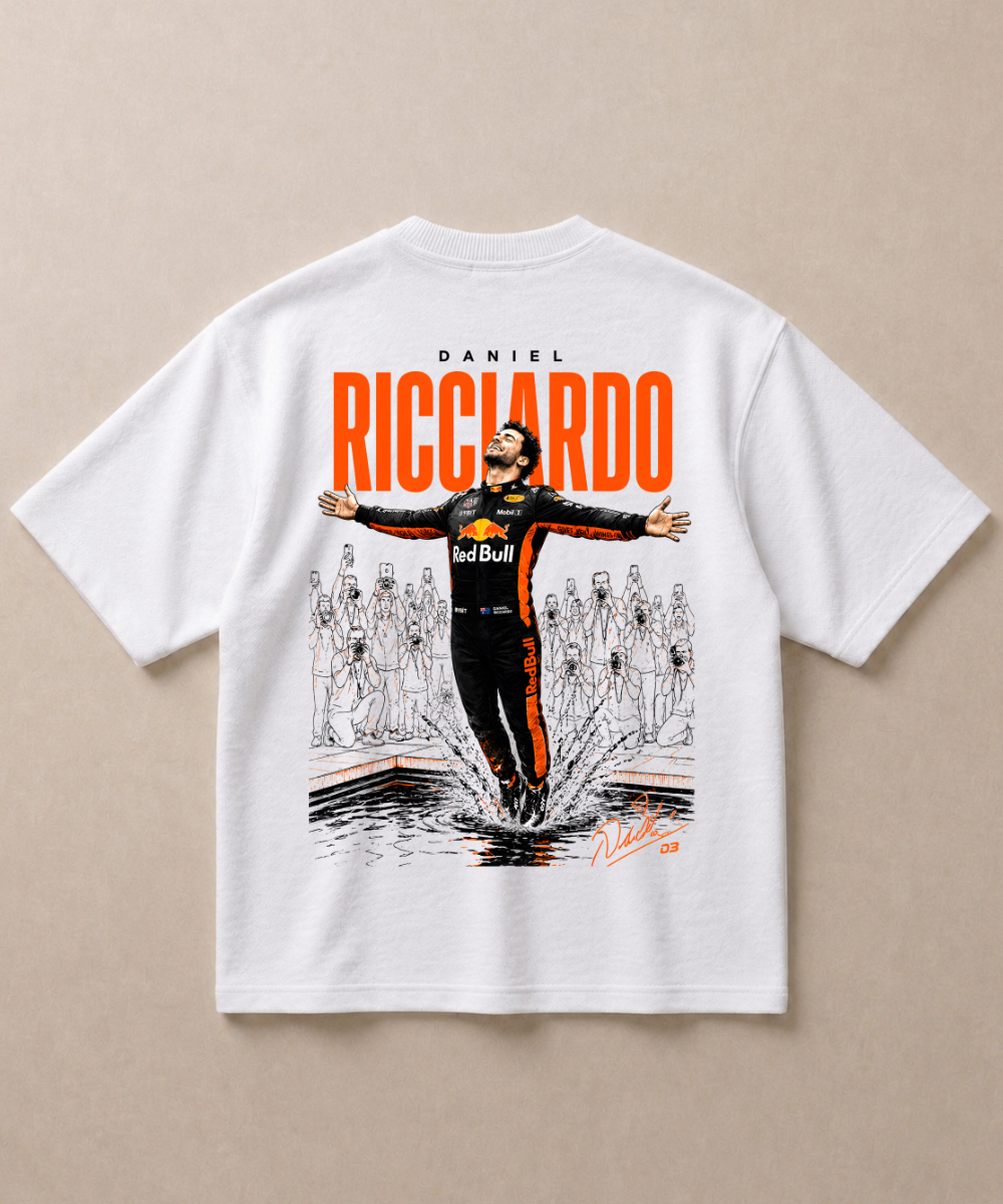 Monaco Dive — Premium F1 French Terry Oversized T-shirt