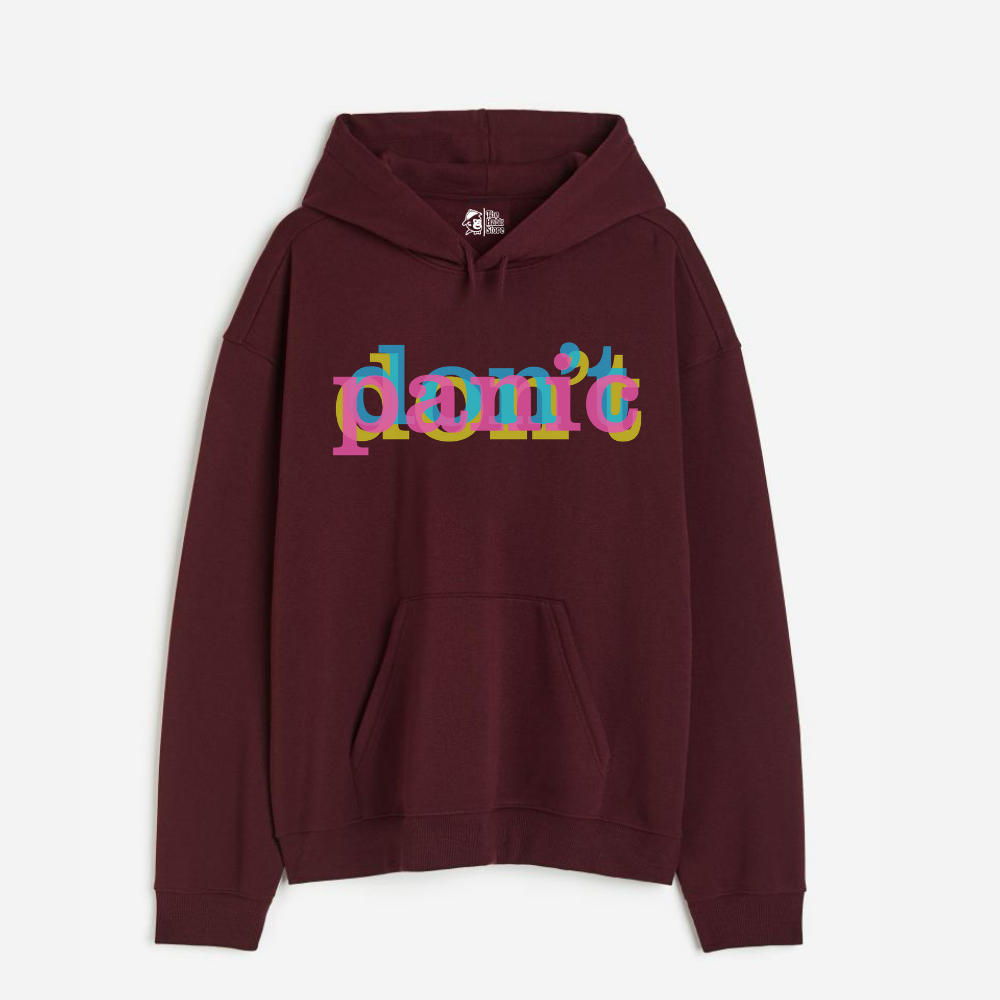 "Don't Panic - Oversized Winter Dreams: Premium 400 GSM Hoodies"