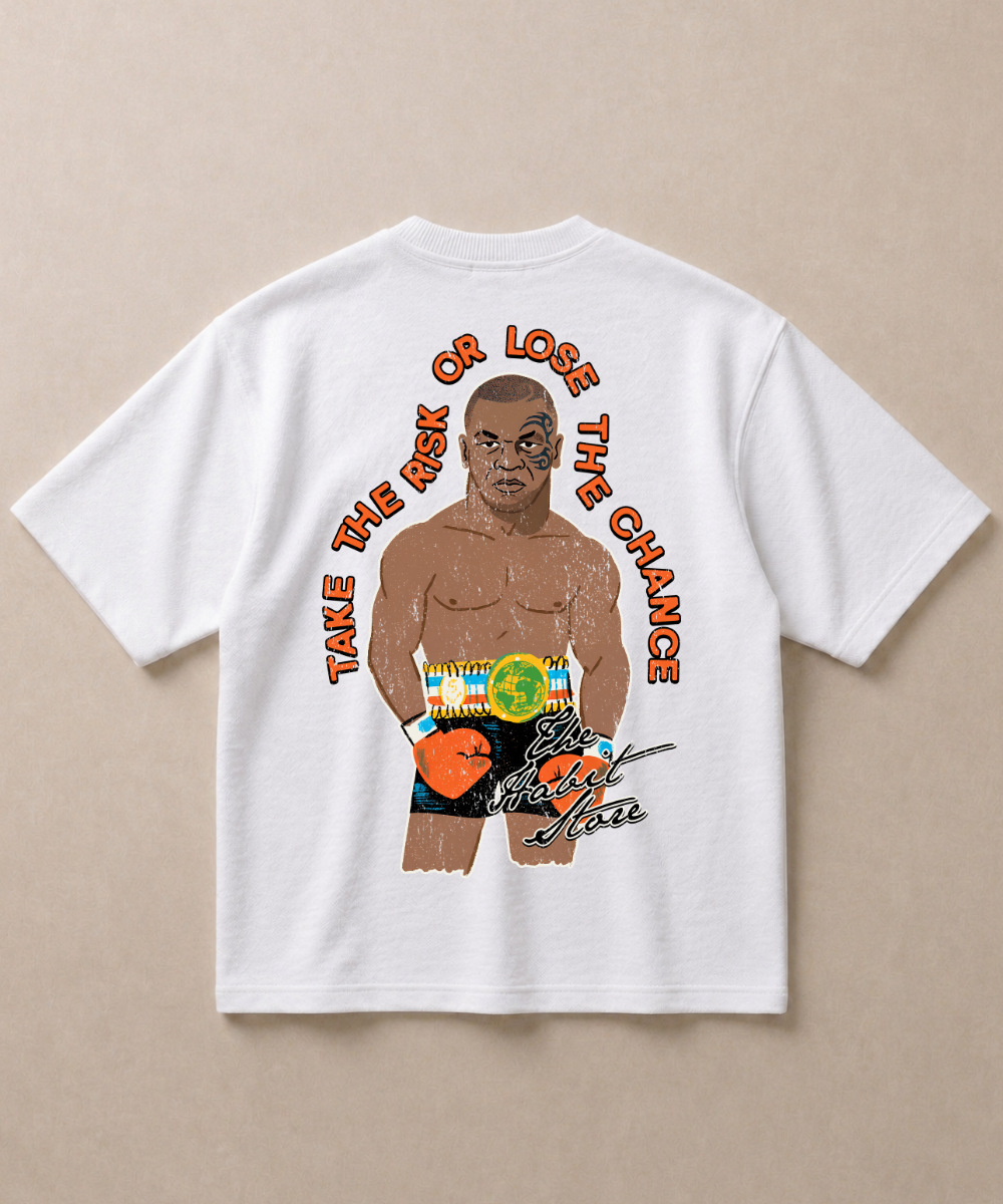 Take The Risk - Premium French Terry Oversized T-shirt