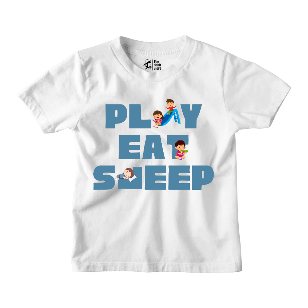 Play Eat Sleep Kids' T-Shirts for Nonstop Smiles!