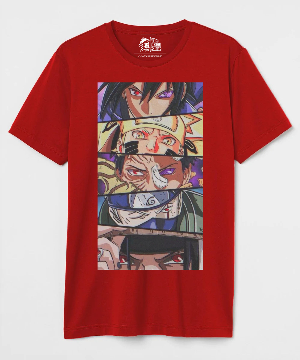 Pick Your 5 And Try To Beat Me – Naruto – Unisex Regular Fit T-shirt