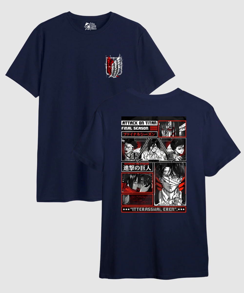 Attack on Titan Final Season – Anime Paglu – Unisex Regular Fit T-shirt