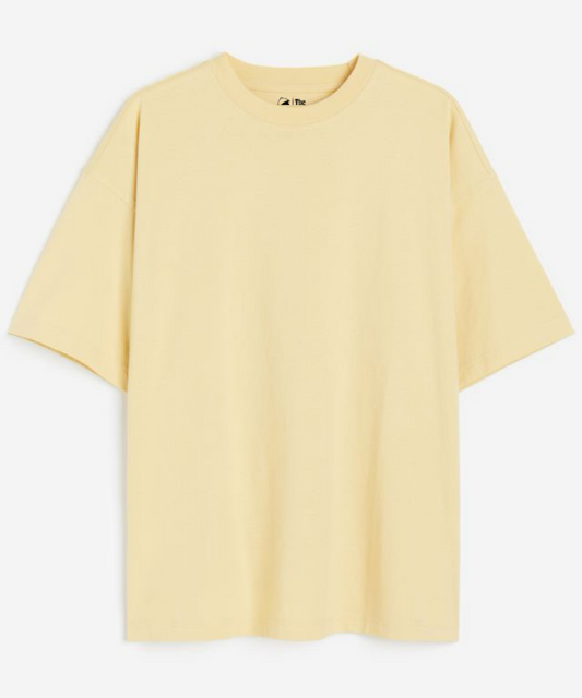 7 Exciting Colours - Solid Lightweight 180 GSM Unisex Oversized T-shirts