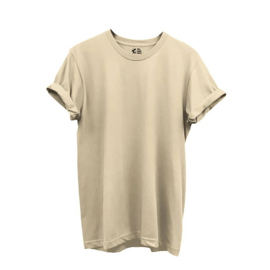 Solid Round Neck Half Sleeve T-shirt - 14 Exciting Colours