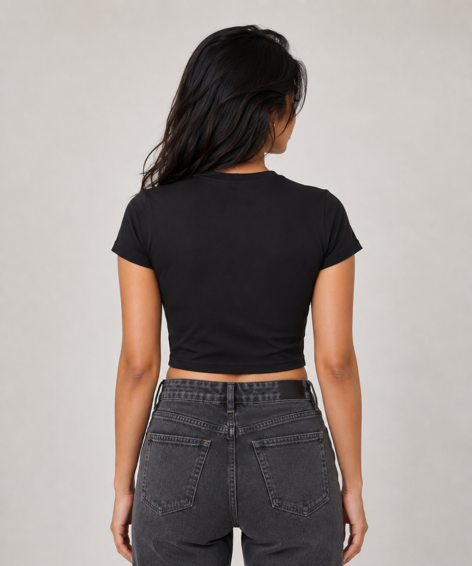 And I Must Go — Baby Tee Fitted Crop