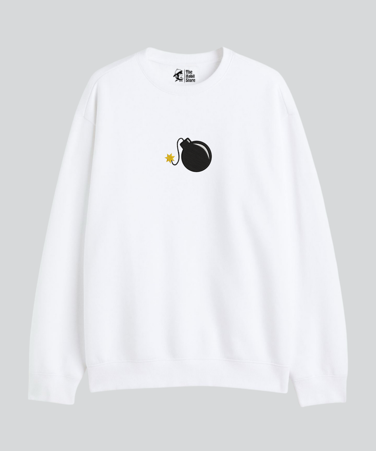 Bombshell 💣 Embroidered - Cozy Delight: Winter Bliss Unisex Oversized Sweatshirt (400 GSM)