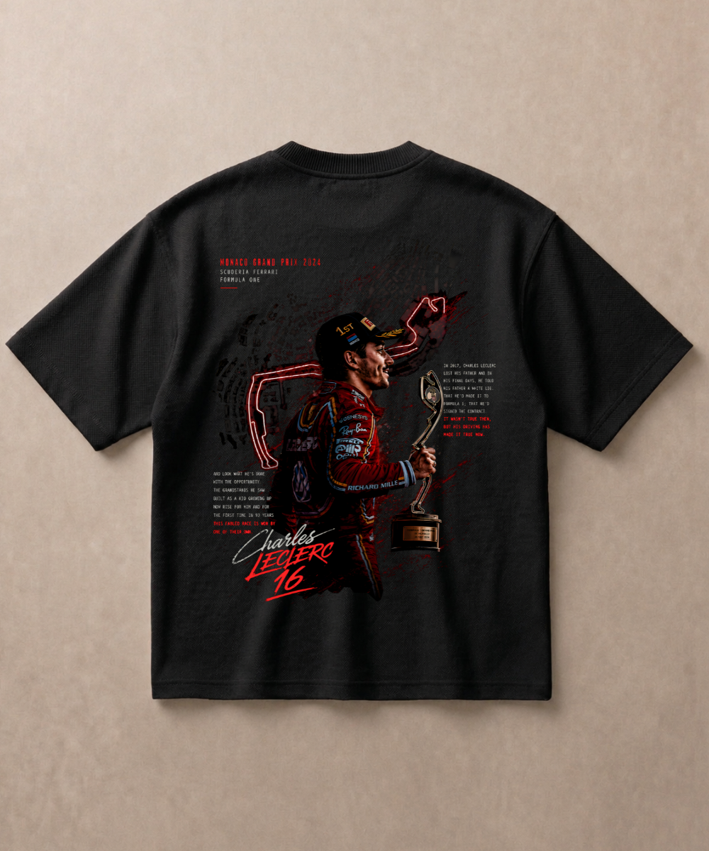 Il Predestinato — Premium F1 French Terry Oversized T-shirt