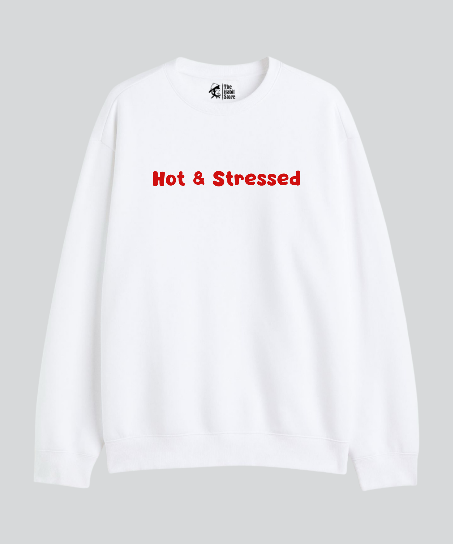 Hot & Stressed - Cozy Delight: Winter Bliss Unisex Oversized Sweatshirt (400 GSM)