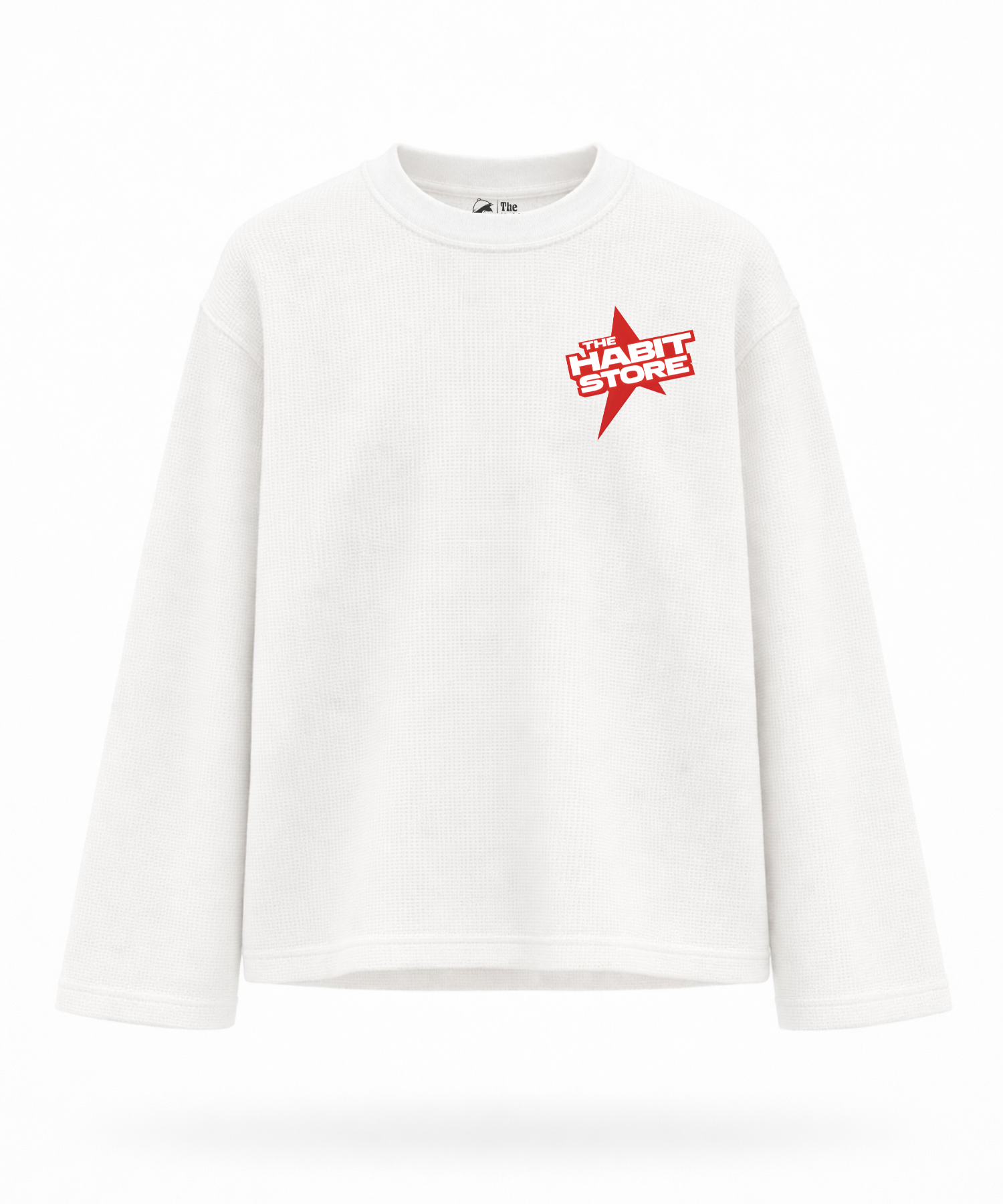 The Habit Store - Waffle Knit Oversized Full Sleeve