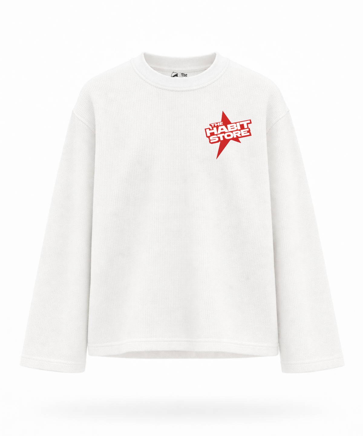 The Habit Store - Waffle Knit Oversized Full Sleeve