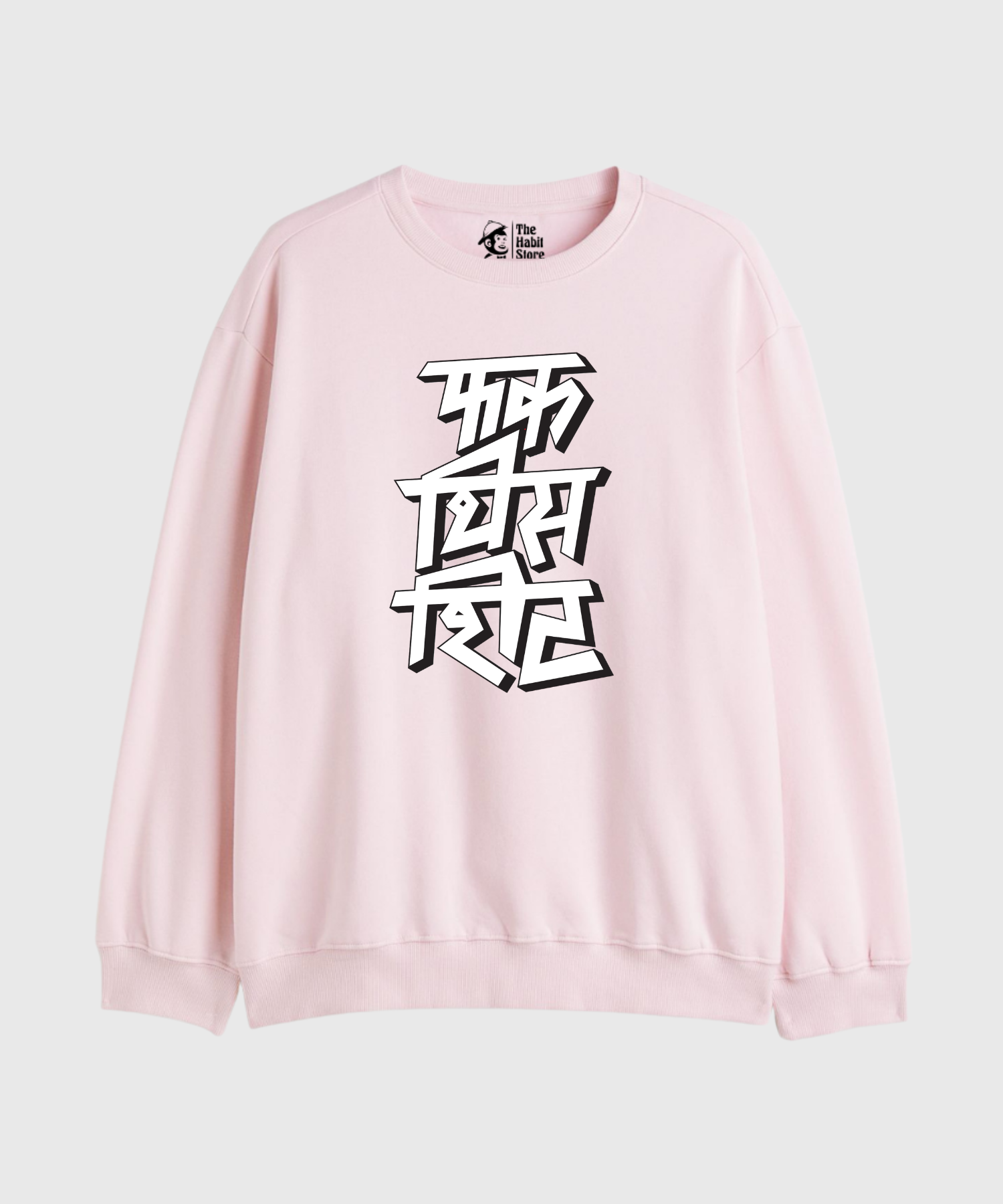 F*ck This Shit - Cozy Delight: Winter Bliss Unisex Oversized Sweatshirt (400 GSM) - White Edition