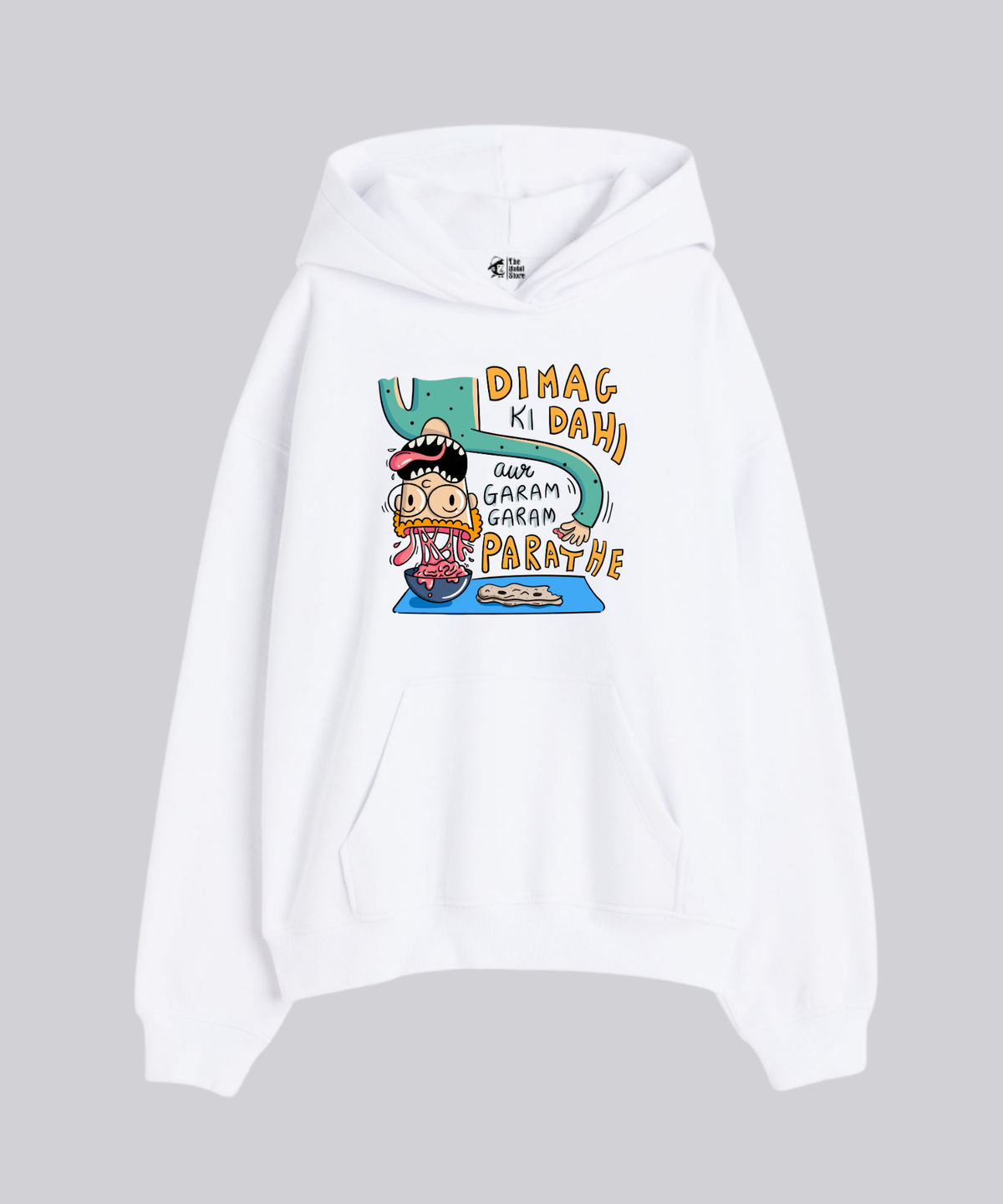 Dimag Ki Dahi - Oversized Winter Dreams: Premium 400 GSM Hoodies