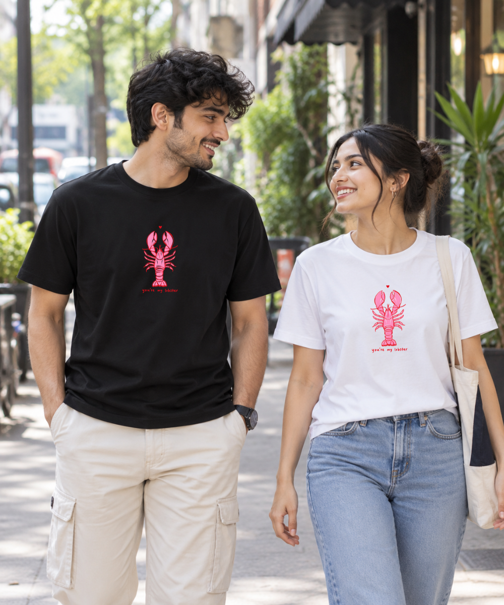 You're My Lobster – Couple Regular Fit T-shirts (Set of 2)