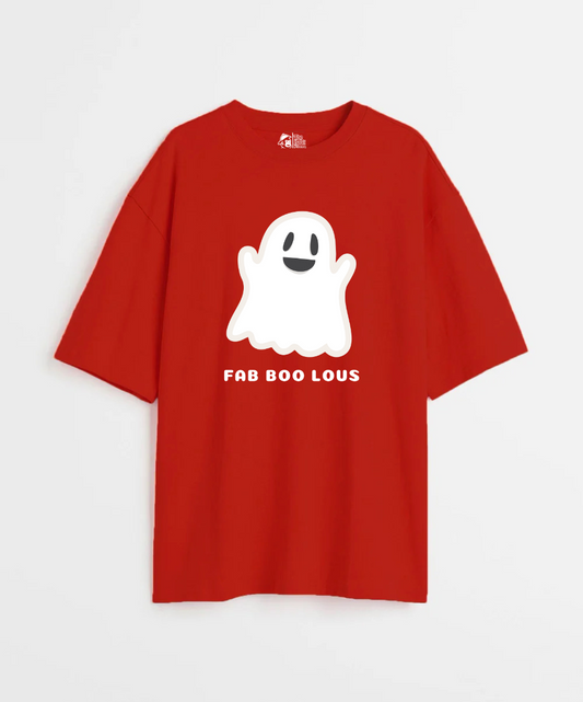 Fab Boo Lous 240 GSM Unisex Oversized T-shirt