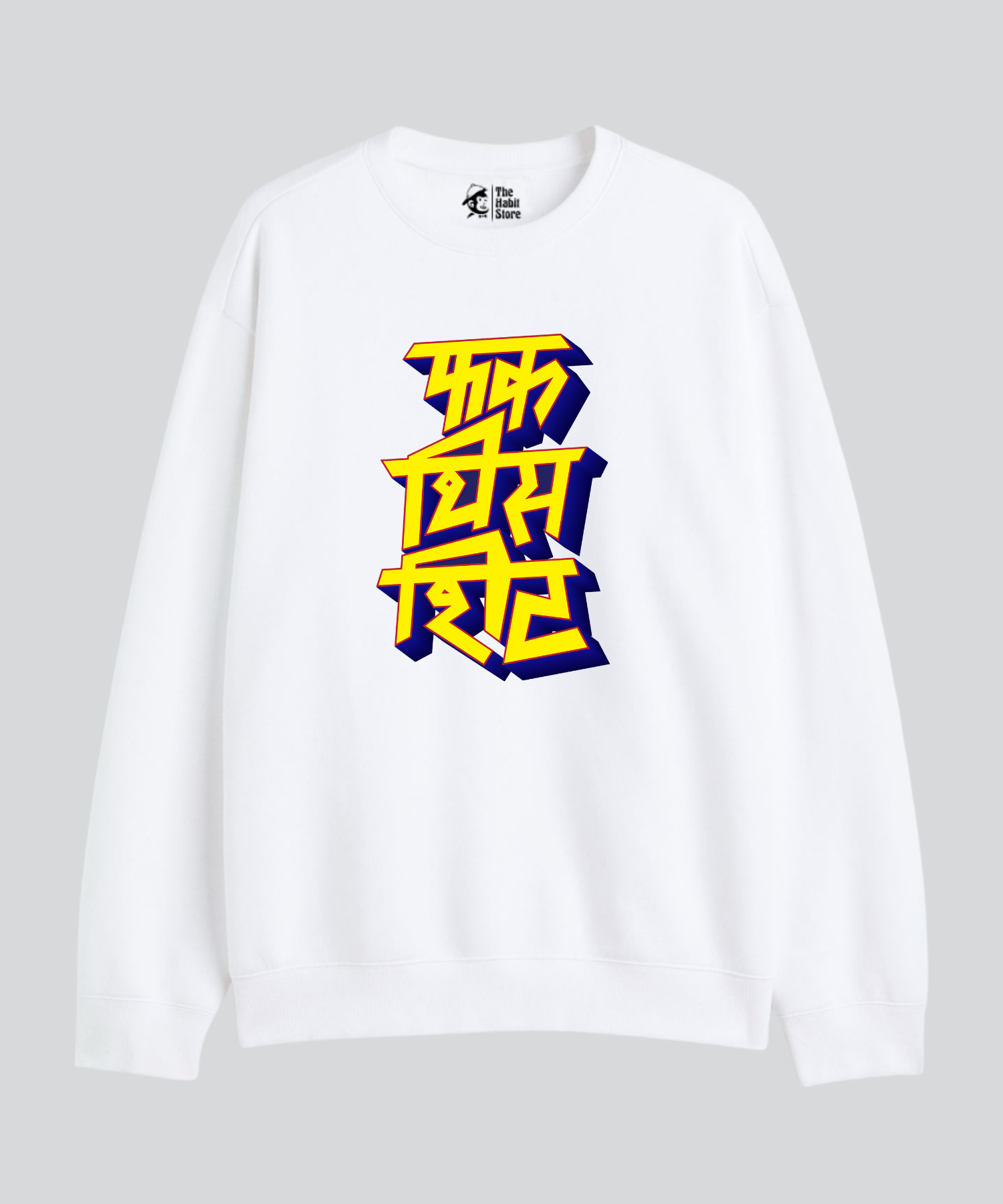 F*ck This Shit - Cozy Delight: Winter Bliss Unisex Oversized Sweatshirt (400 GSM) - Yellow Edition