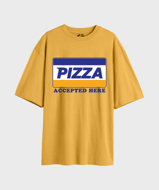 Payment By 🍕 240 GSM Unisex Oversized T-shirt