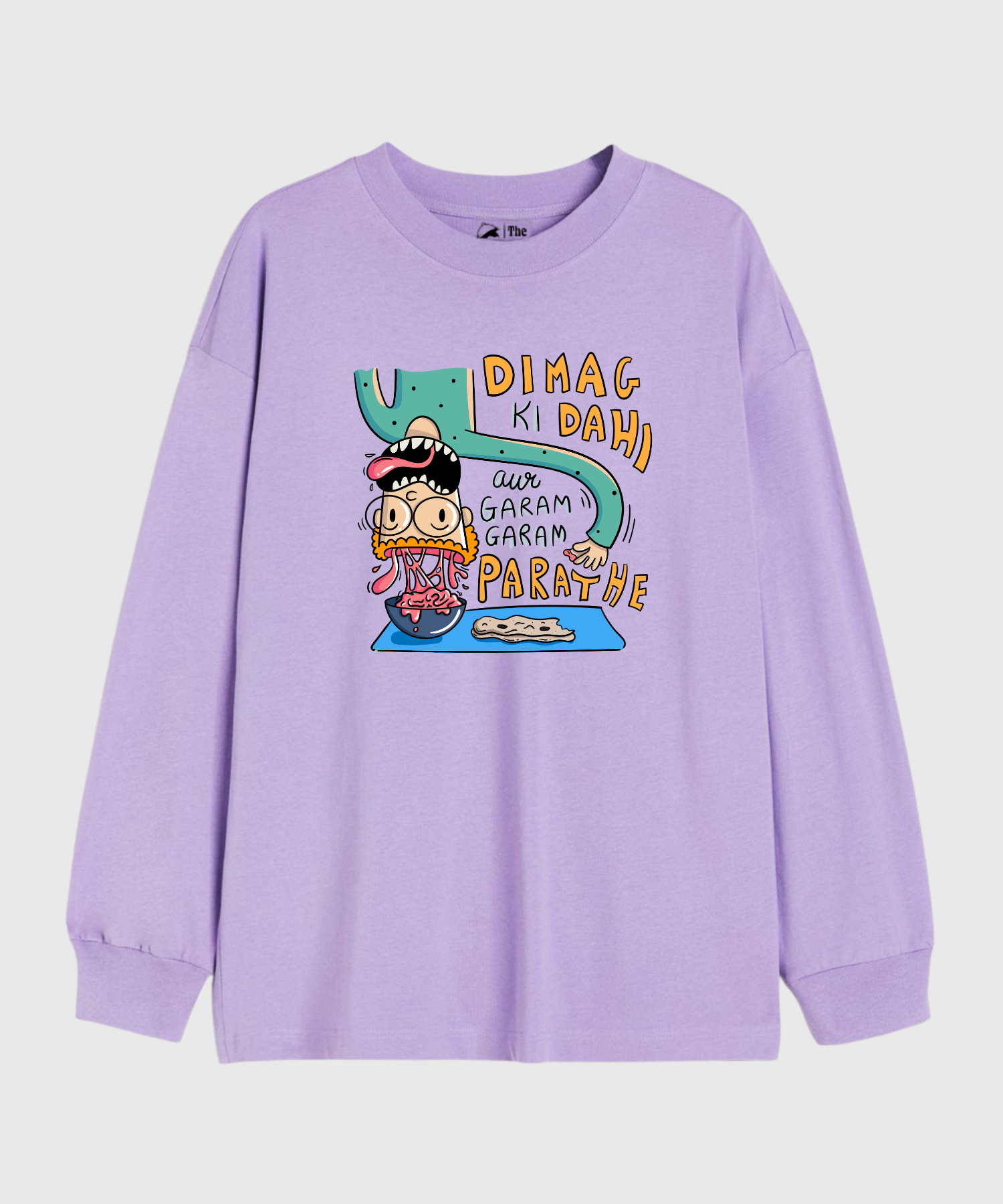 Dimag Ki Dahi - Cozy Delight: Winter Bliss Unisex Oversized Sweatshirt (400 GSM)