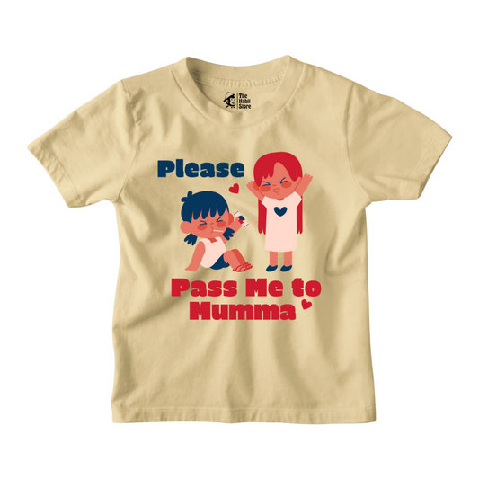 Pass Me To Mumma Kids' T-Shirts for Nonstop Smiles!