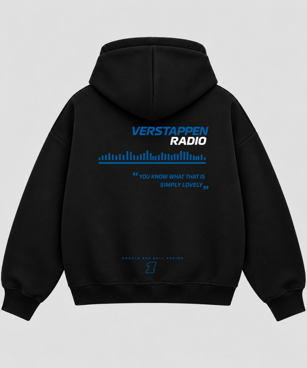 You Know What That Is – Black Boxy Hoodie – 100% Cotton Fleece