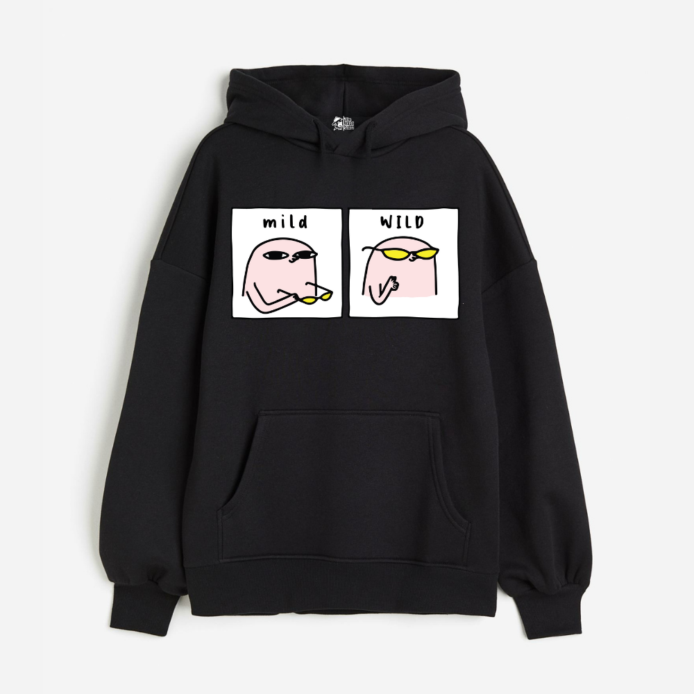 "Mild & Wild - Oversized Winter Dreams: Premium 400 GSM Hoodies"