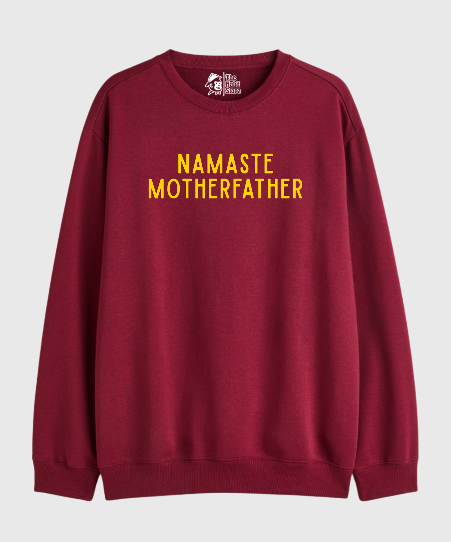 Namaste MotherFather - Cozy Delight: Winter Bliss Unisex Oversized Sweatshirt (400 GSM)
