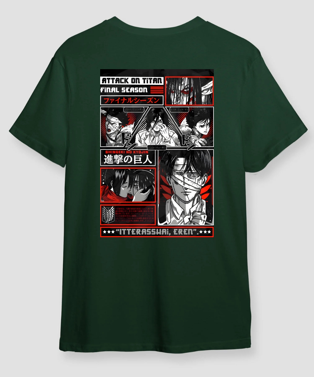 Attack on Titan Final Season – Anime Paglu – Unisex Regular Fit T-shirt