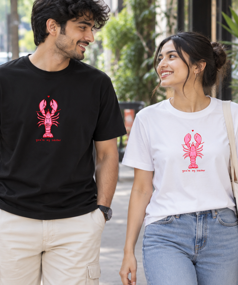 You're My Lobster – Couple Regular Fit T-shirts (Set of 2)