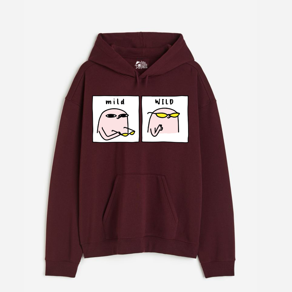 "Mild & Wild - Oversized Winter Dreams: Premium 400 GSM Hoodies"
