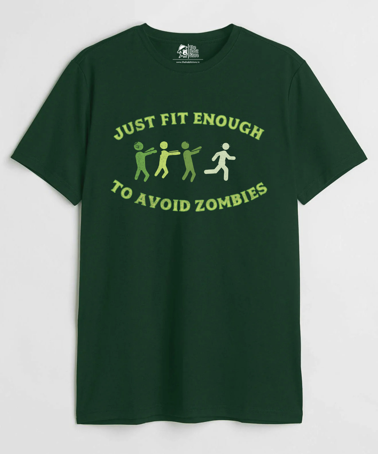 Optimal Fitness Unisex Round Neck Half Sleeve T-shirt