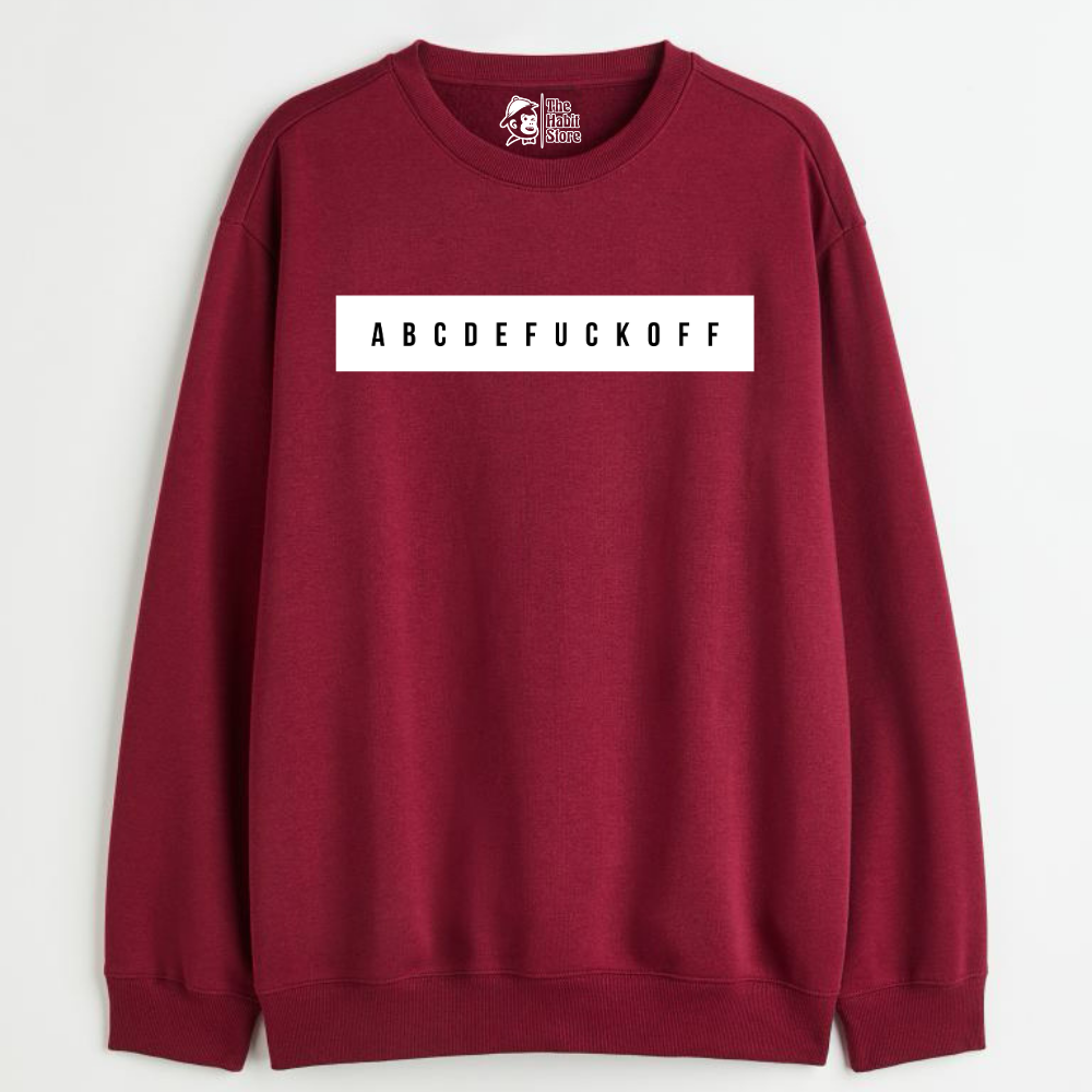 ABCDEF - Cozy Delight: Winter Bliss Unisex Oversized Sweatshirt (400 GSM)