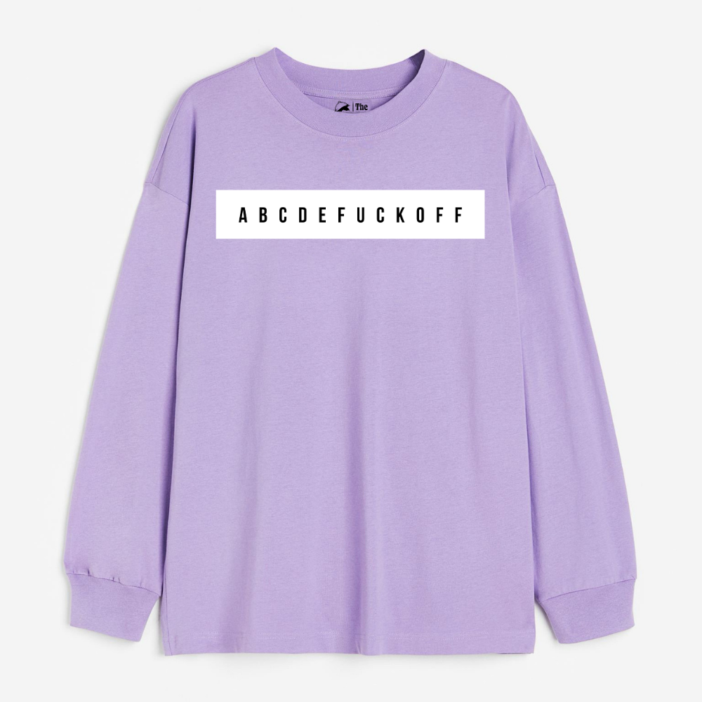 ABCDEF - Cozy Delight: Winter Bliss Unisex Oversized Sweatshirt (400 GSM)