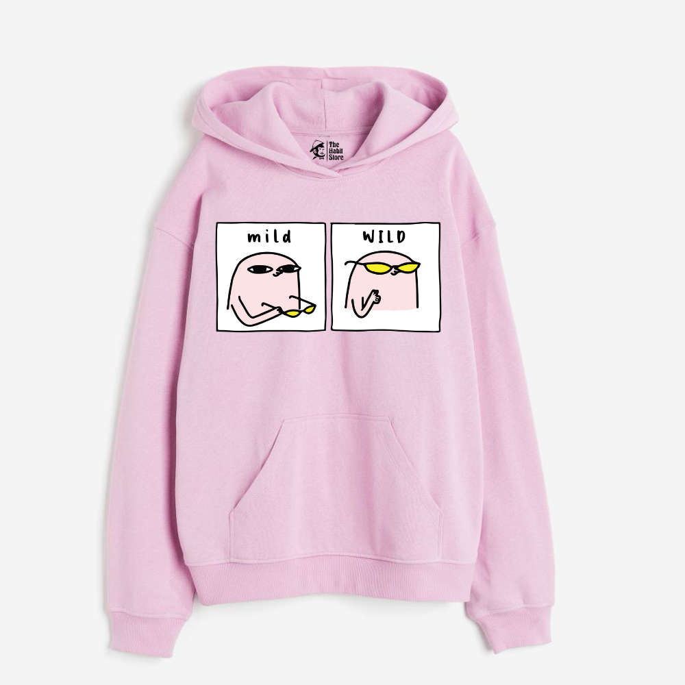 "Mild & Wild - Oversized Winter Dreams: Premium 400 GSM Hoodies"