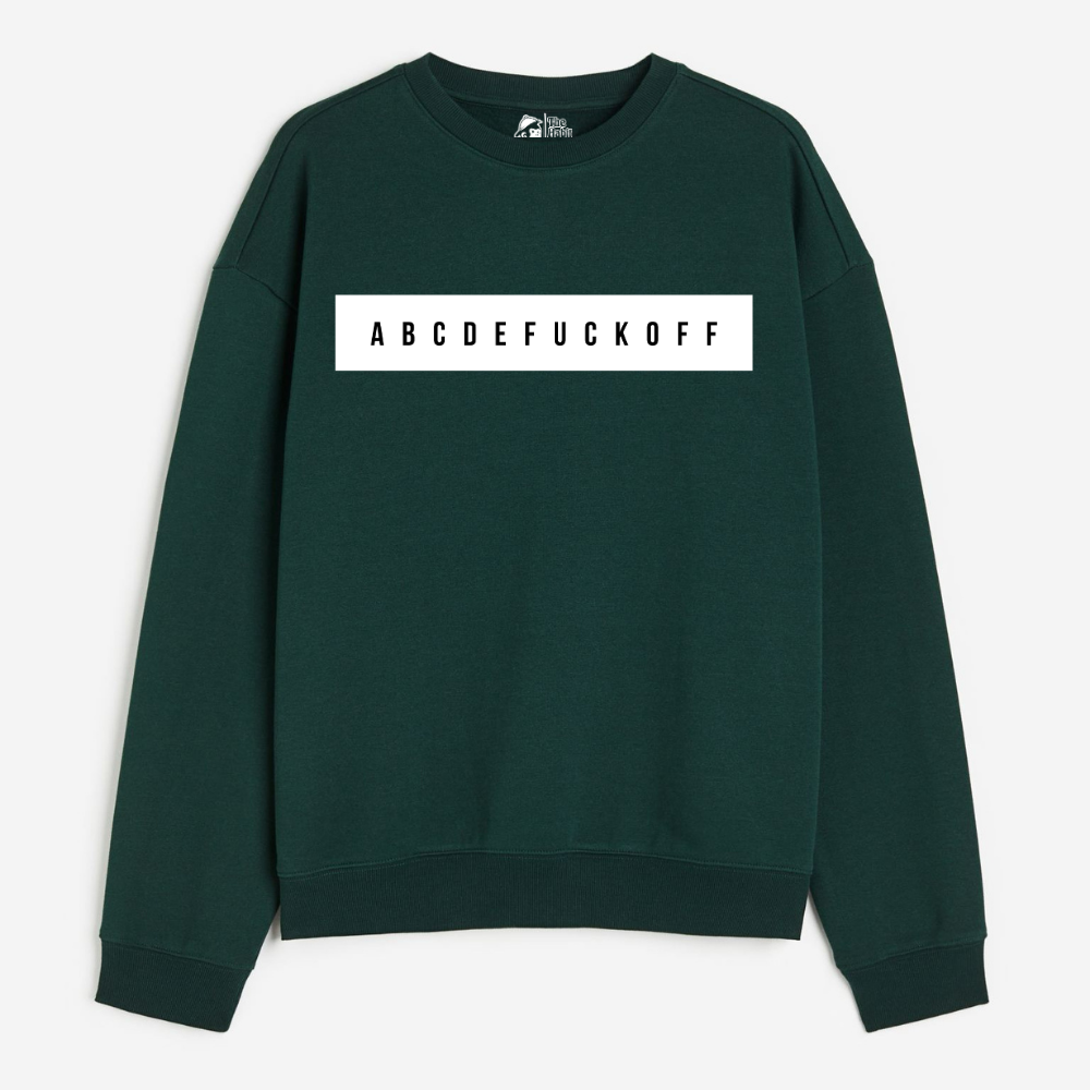 ABCDEF - Cozy Delight: Winter Bliss Unisex Oversized Sweatshirt (400 GSM)