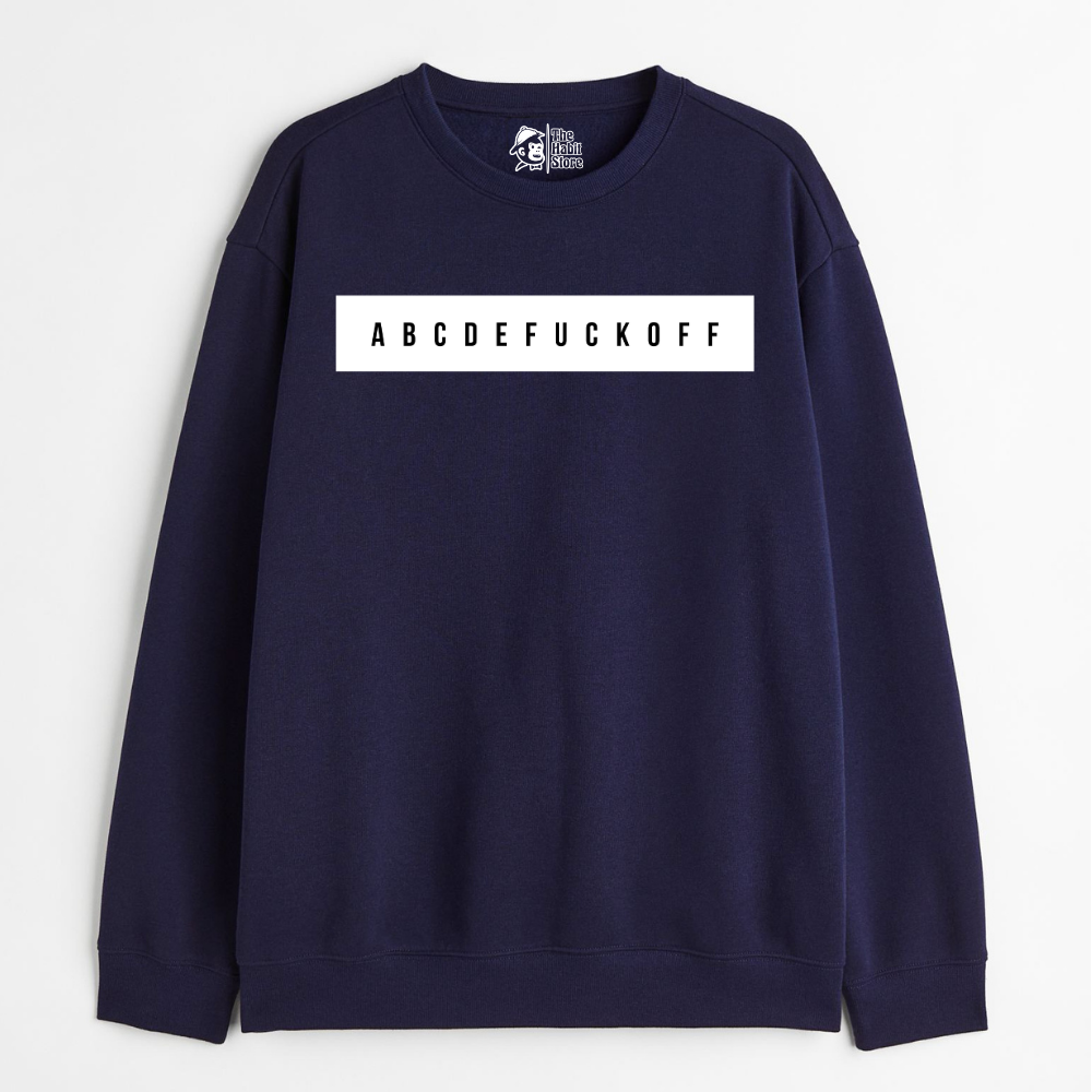 ABCDEF - Cozy Delight: Winter Bliss Unisex Oversized Sweatshirt (400 GSM)