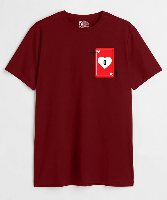 Queen Couple Unisex Round Neck T-shirt