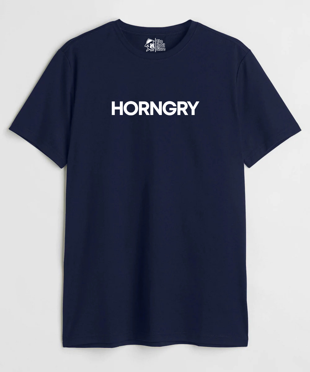 Horngry - Regular Fit Unisex T-Shirt