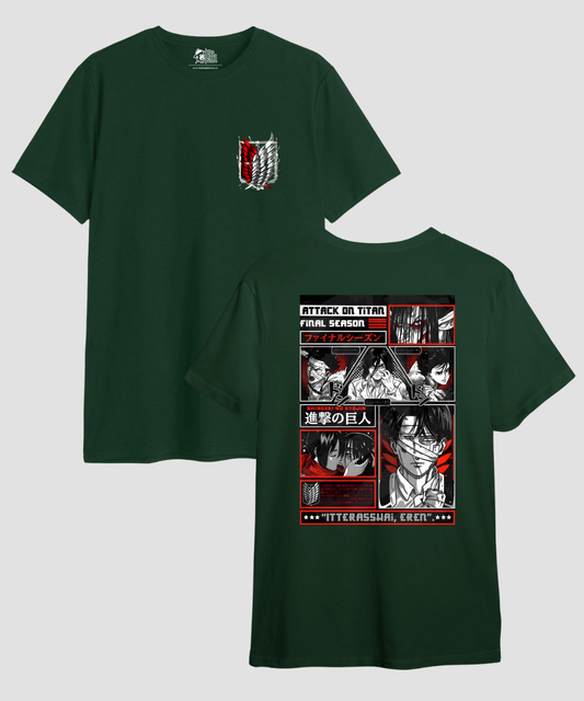 Attack on Titan Final Season – Anime Paglu – Unisex Regular Fit T-shirt