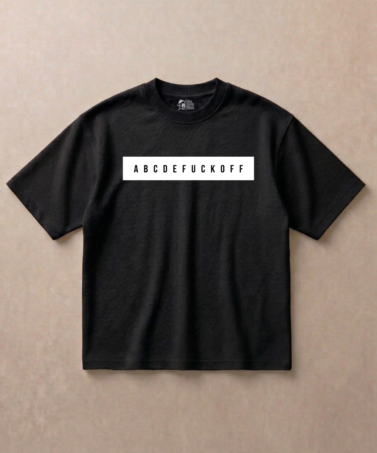 ABCDEFUCKOFF - Premium French Terry Oversized T-shirt