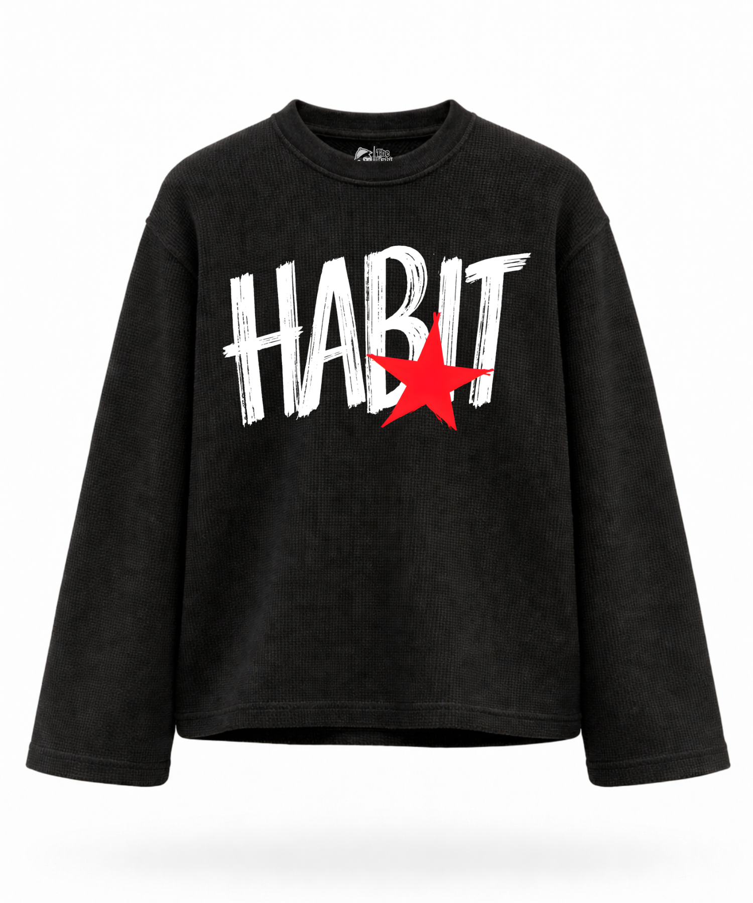 Habit - Waffle Knit Oversized Full Sleeve