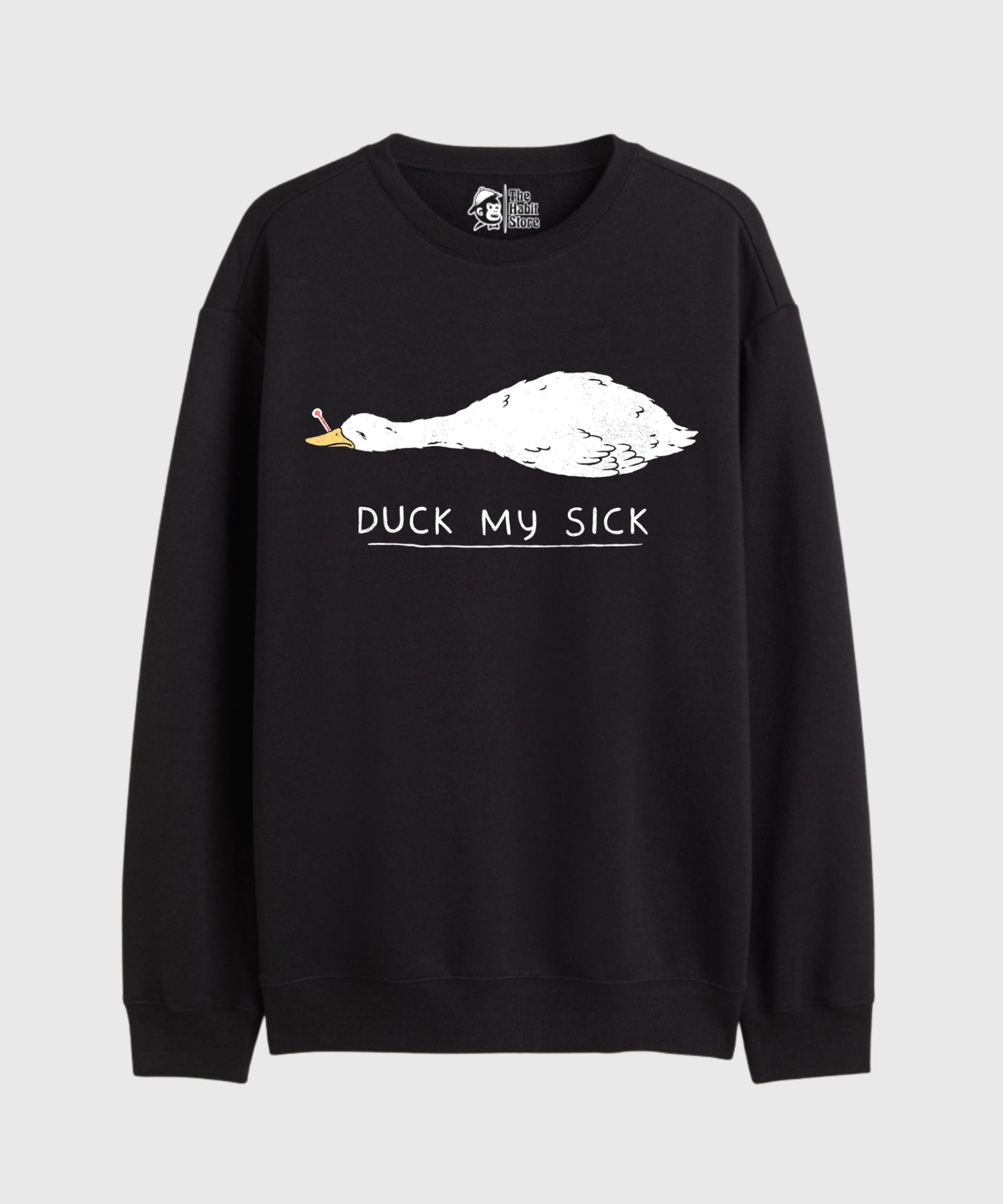 Duck My Sick - Cozy Delight: Winter Bliss Unisex Oversized Sweatshirt (400 GSM