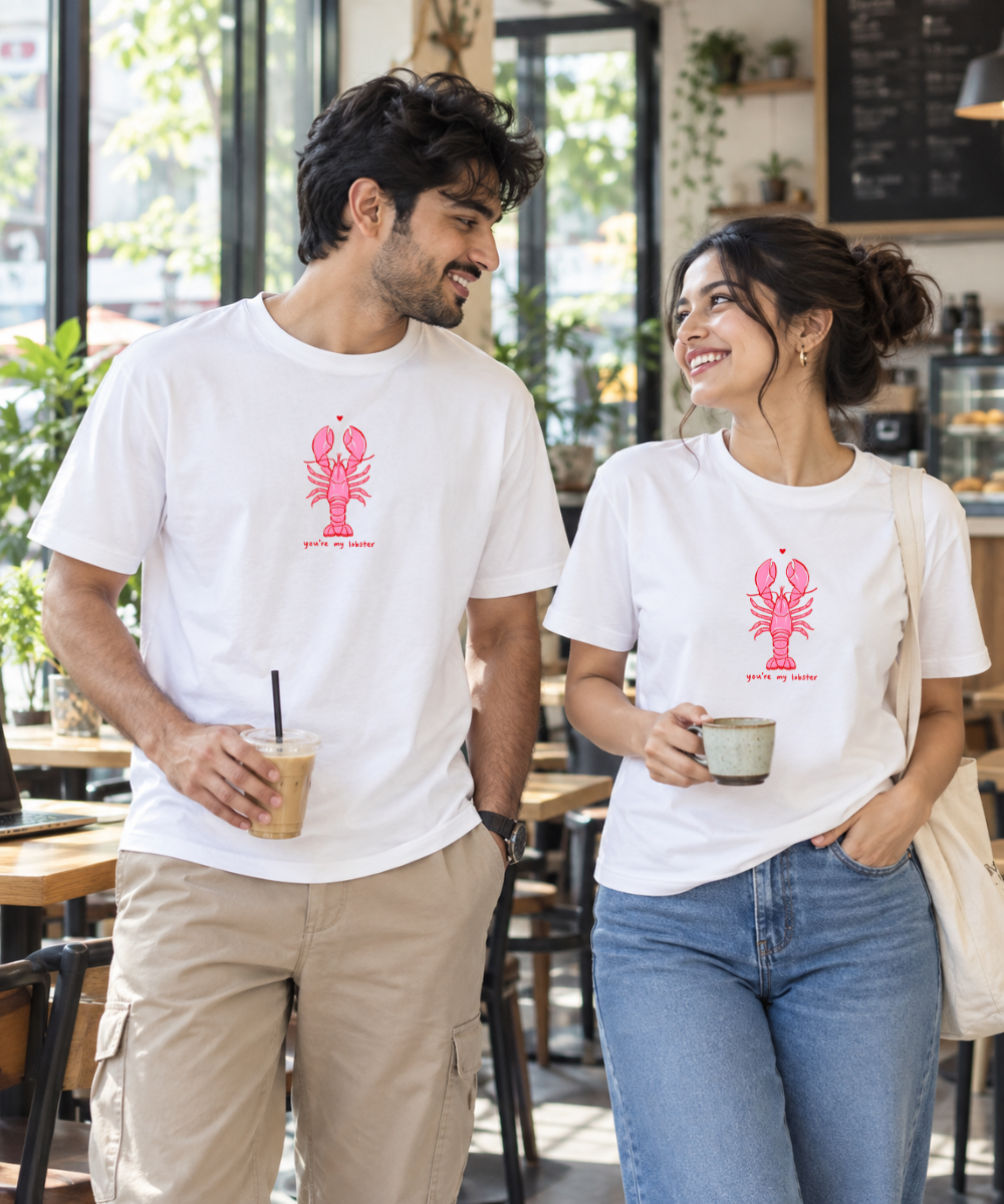 You're My Lobster – Couple Regular Fit T-shirts (Set of 2)