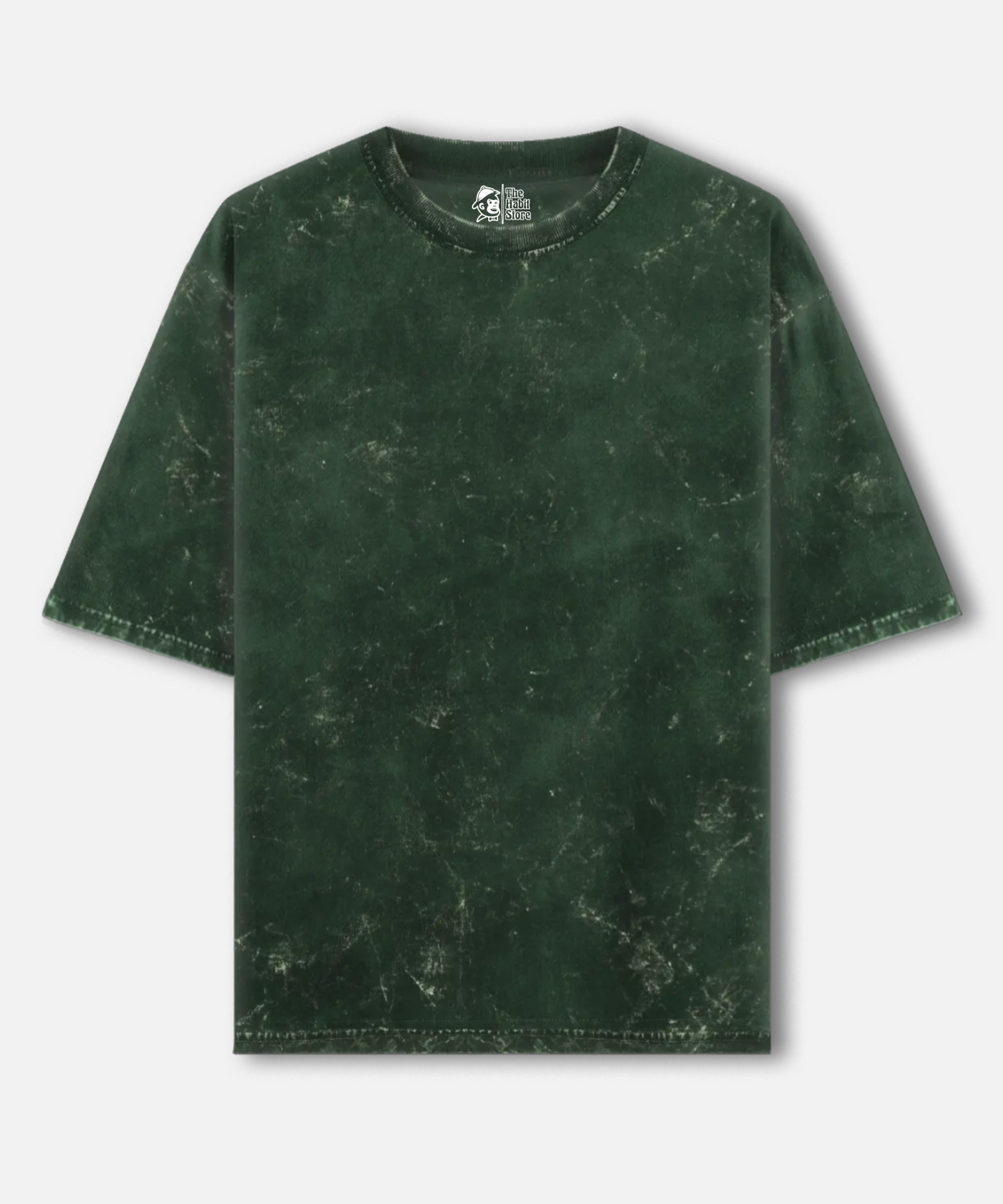 5 Bold Shades - Acid Wash 240 GSM Oversized T-Shirts - 5 Bold Shades